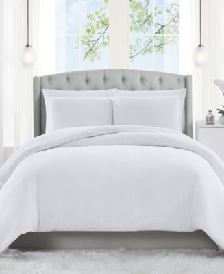 Charisma Solid Matelasse 3 Piece King Comforter Set - Macy's