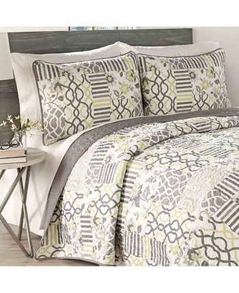 Waverly Traditions by 3-Piece Spring Quilt Set, King - Macy's
