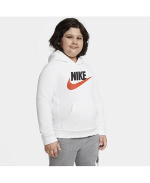 Nike Big Boys Sportswear Club Fleece Pullover Hoodie (Extended Size)