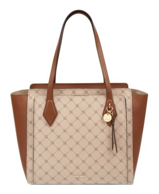 nine west chelsea triple compartment tote