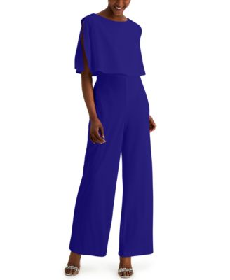 blue jumpsuit formal