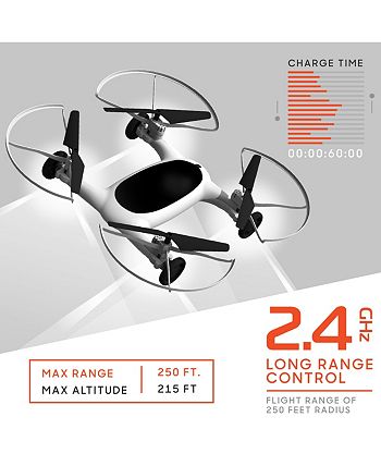 Sharper image drive top and fly drone