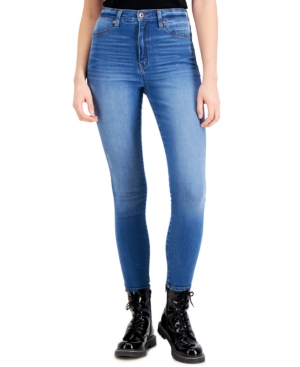 image of Celebrity Pink Juniors- Curvy High-Rise Skinny Jeans