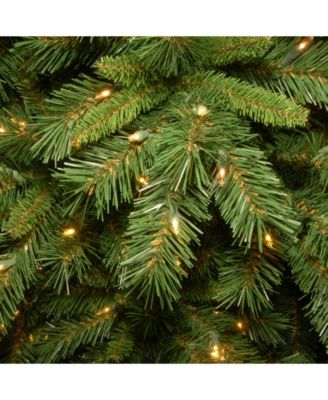 National Tree 6.5' Tiffany Fir Slim Tree with 400 Clear Lights