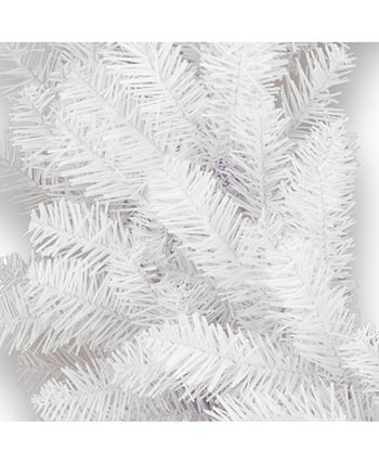 National Tree Company - 30" Dunhill&reg;  White Fir Wreath with Clear Lights