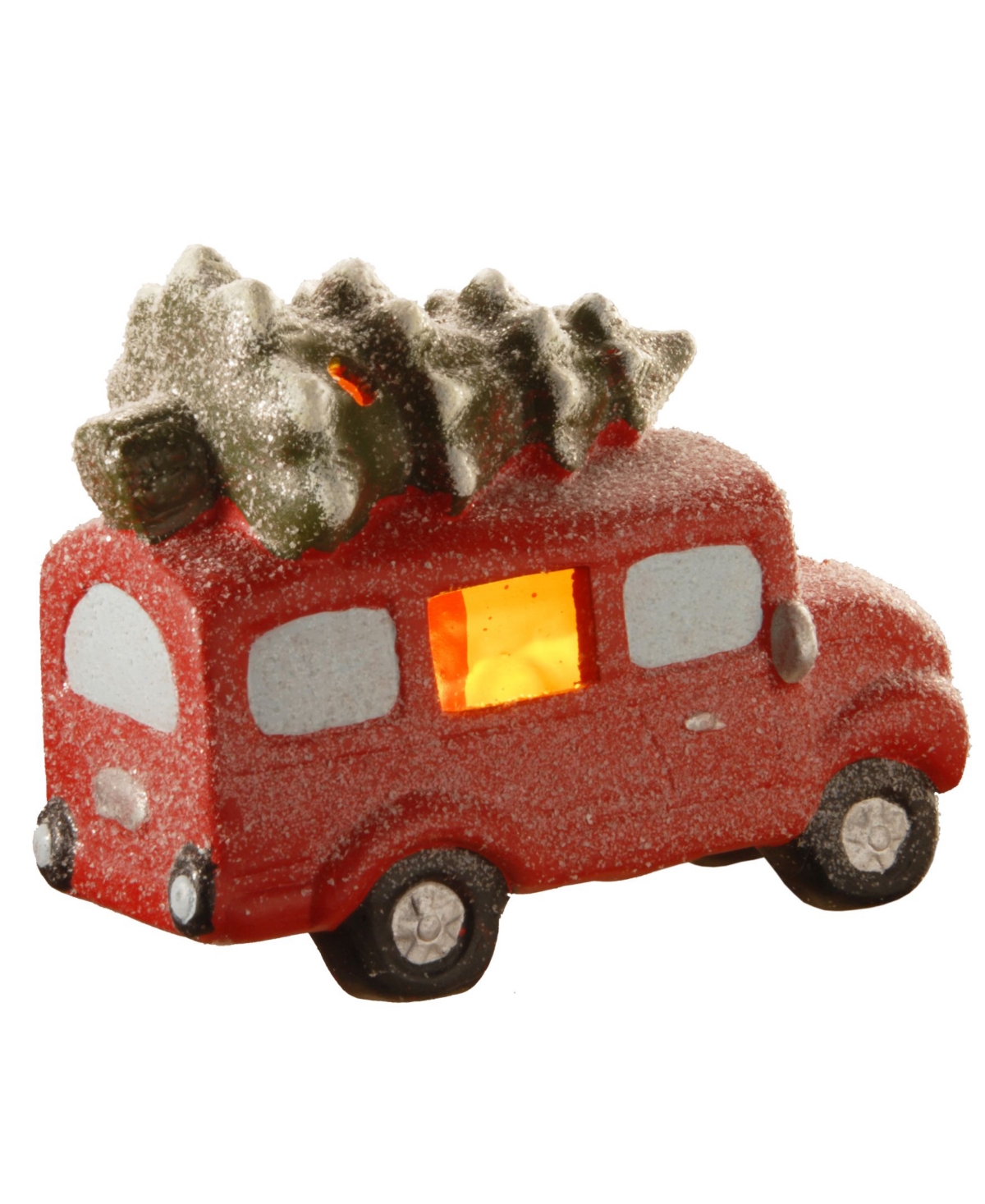 National Tree Company Terra Cotta Truck with Battery Operated Led Lights