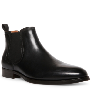 image of Steve Madden Men-s Agaze Leather Boots Men-s Shoes
