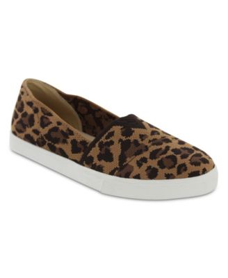 leopard slip on sneakers