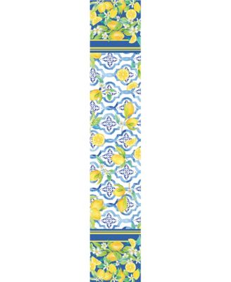 Настольная дорожка Laurel Home Laurel Home Lovely Lemons 13x72