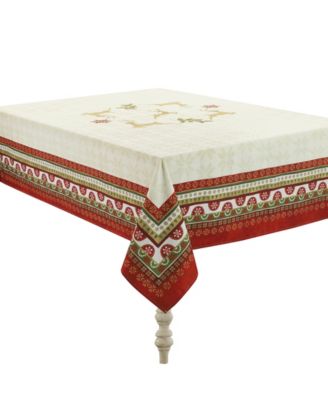 Рождественская скатерть Laurel Home Simply 70 x 84
