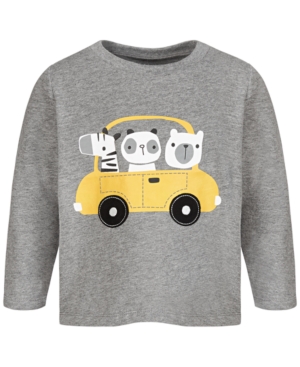 image of First Impressions Toddler Boys Animal Driver T-Shirt, Created for Macy-s