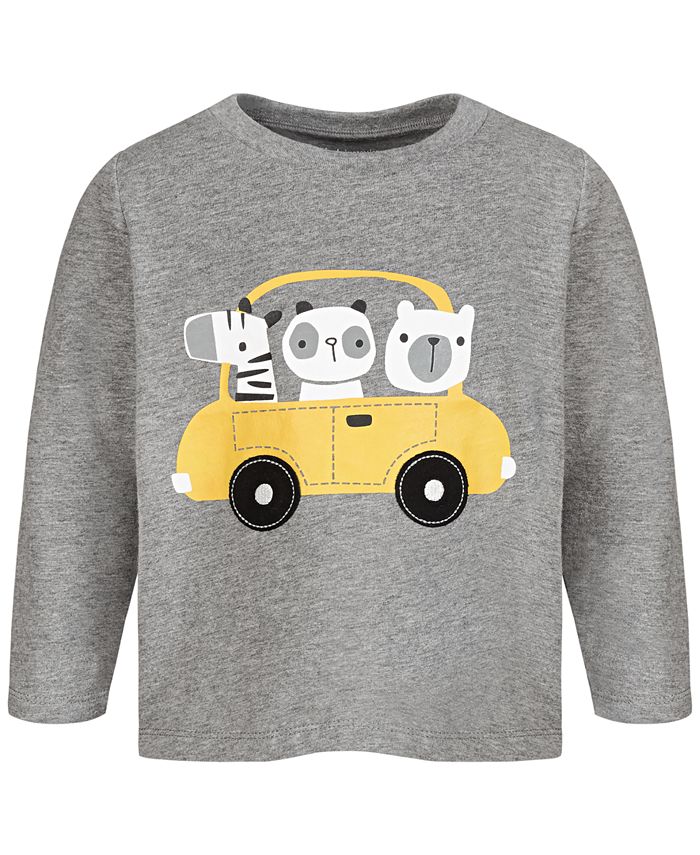 First Impressions Baby Boys Animal Driver TShirt, Created for Macy's
