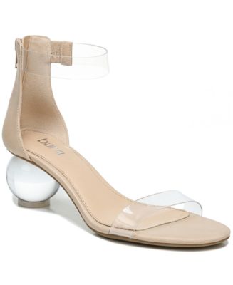 Clear sandals macys online