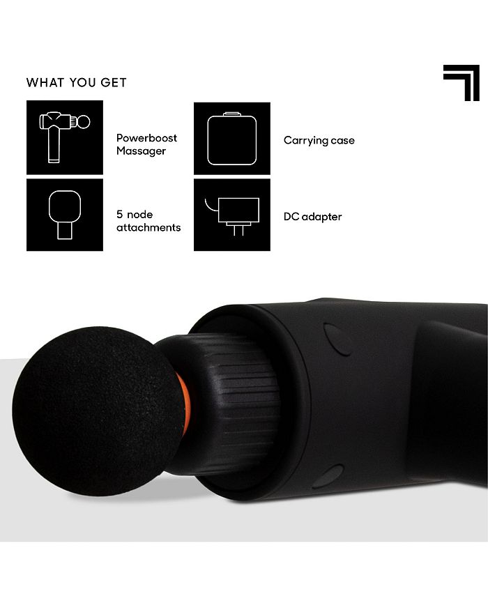 Sharper image massager deep tissue percussion with case macy s