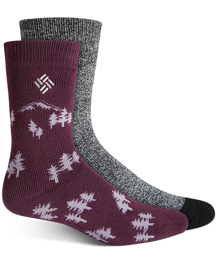 Columbia Women's Thermal Journey Crew Sock, 2 Pack Macy's