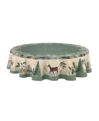 Woodland Forest Table Cloth 70 Round