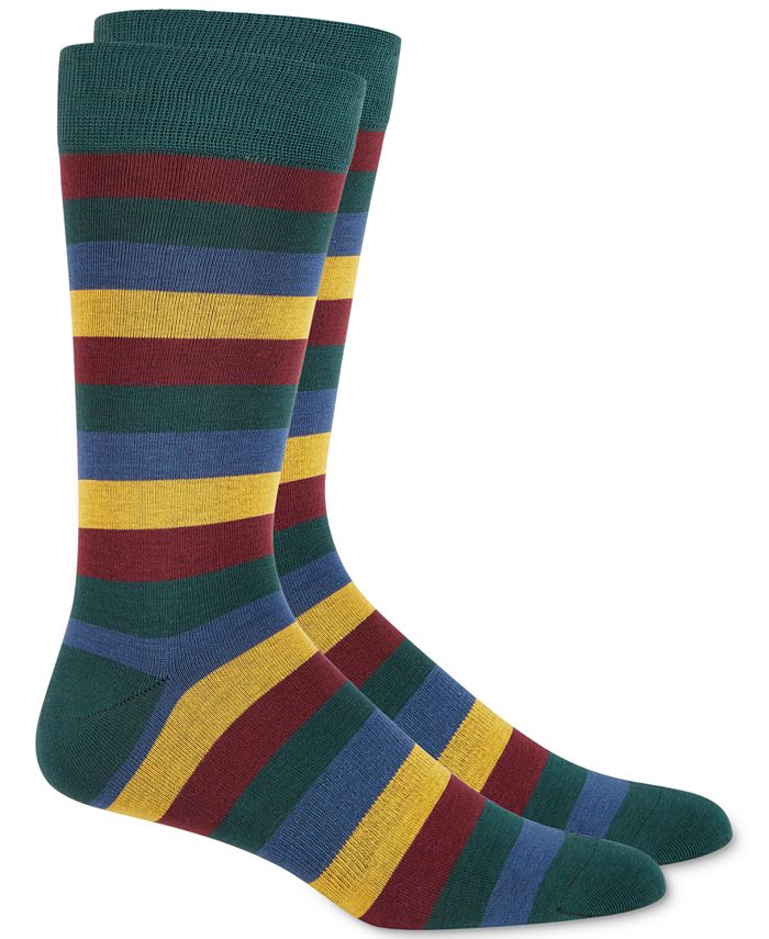 Bar III Men's Stripe Socks, Created for Macy's & Reviews - Underwear ...