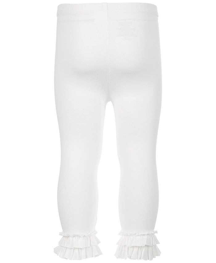 First Impressions Toddler Girls Ruffle-Hem Leggings, Created for Macy's ...