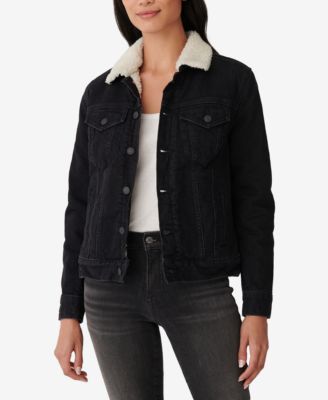 Lucky Brand Faux-Sherpa Trucker Jacket 