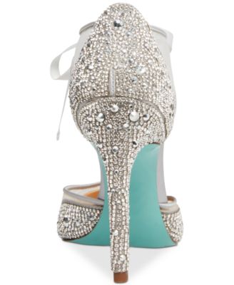 betsey johnson something blue heels