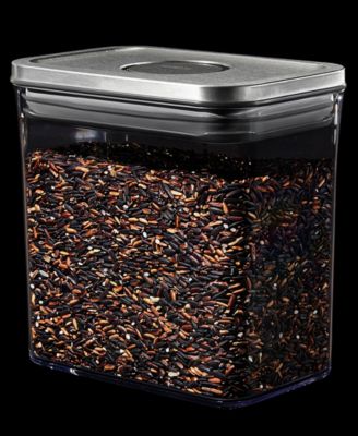 Steel POP Rectangle Short 1.7-Qt. Food Storage Container