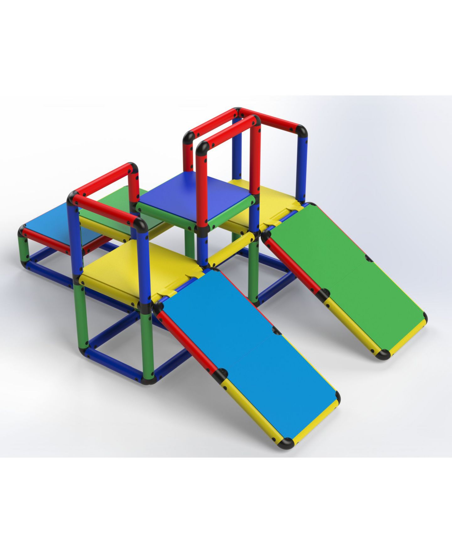 Детский конструктор Funphix Create and Play Life Size Structures All-in-1 Set — фото 6
