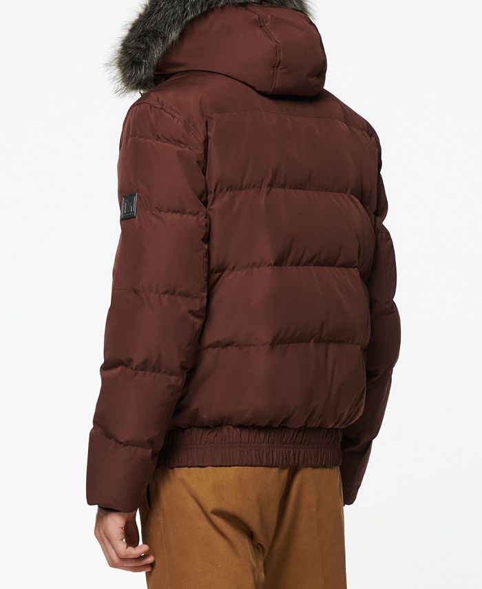 Marc New York Men's Umbra Down Bomber Jacket & Reviews Coats