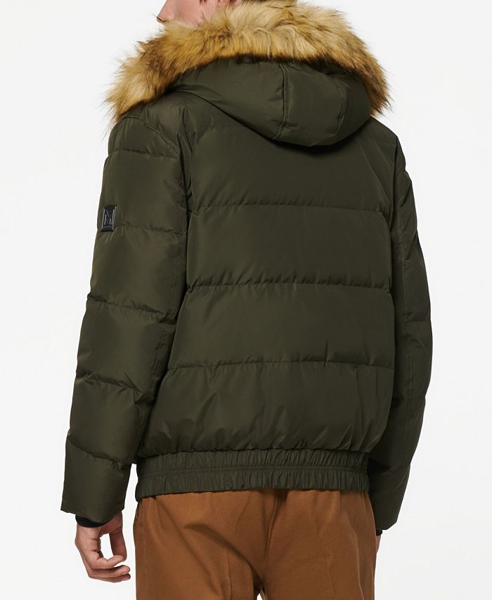 Marc New York Men's Umbra Down Bomber Jacket & Reviews Coats