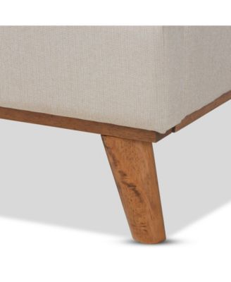 Gretchen Modern and Contemporary Queen Size Platform Wingback Bed