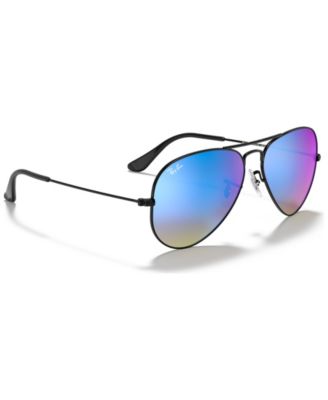Sunglasses, RB3025 AVIATOR FLASH LENSES GRADIENT