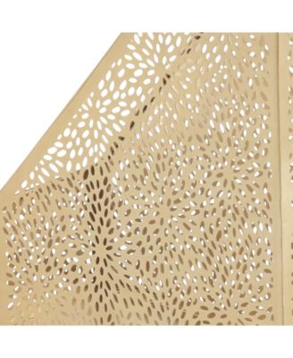 by Cosmopolitan Gold Iron Glam Magazine Holder, 12 x 5 x 10