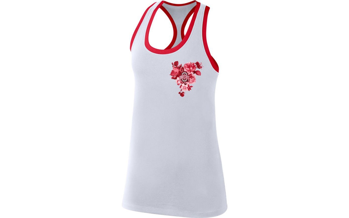 Nike Ohio State Buckeyes Women's Floral Racerback Tank