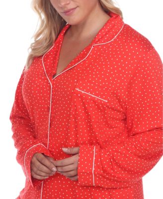 Women's Plus Size Pajama Set, 2 Piece