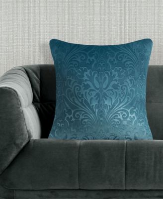 Embossed Velvet Decorative Pillow, 20" x 20"