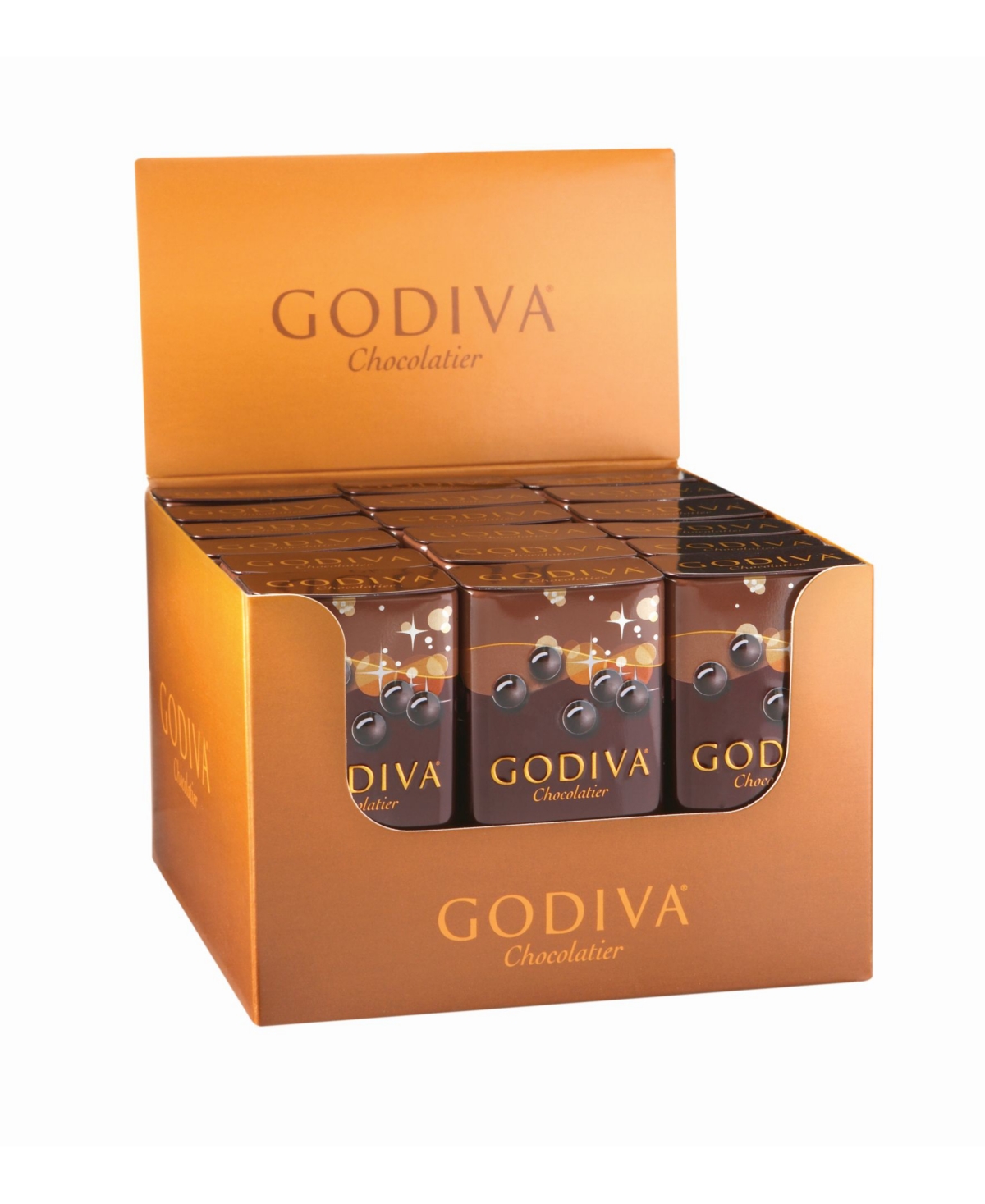 Godiva Dark Chocolate Pearls, 18 Piece In Brown