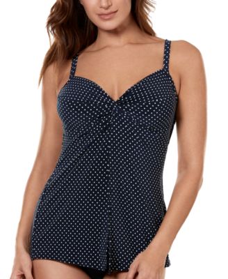 Pin Point Love Knot Tankini Top