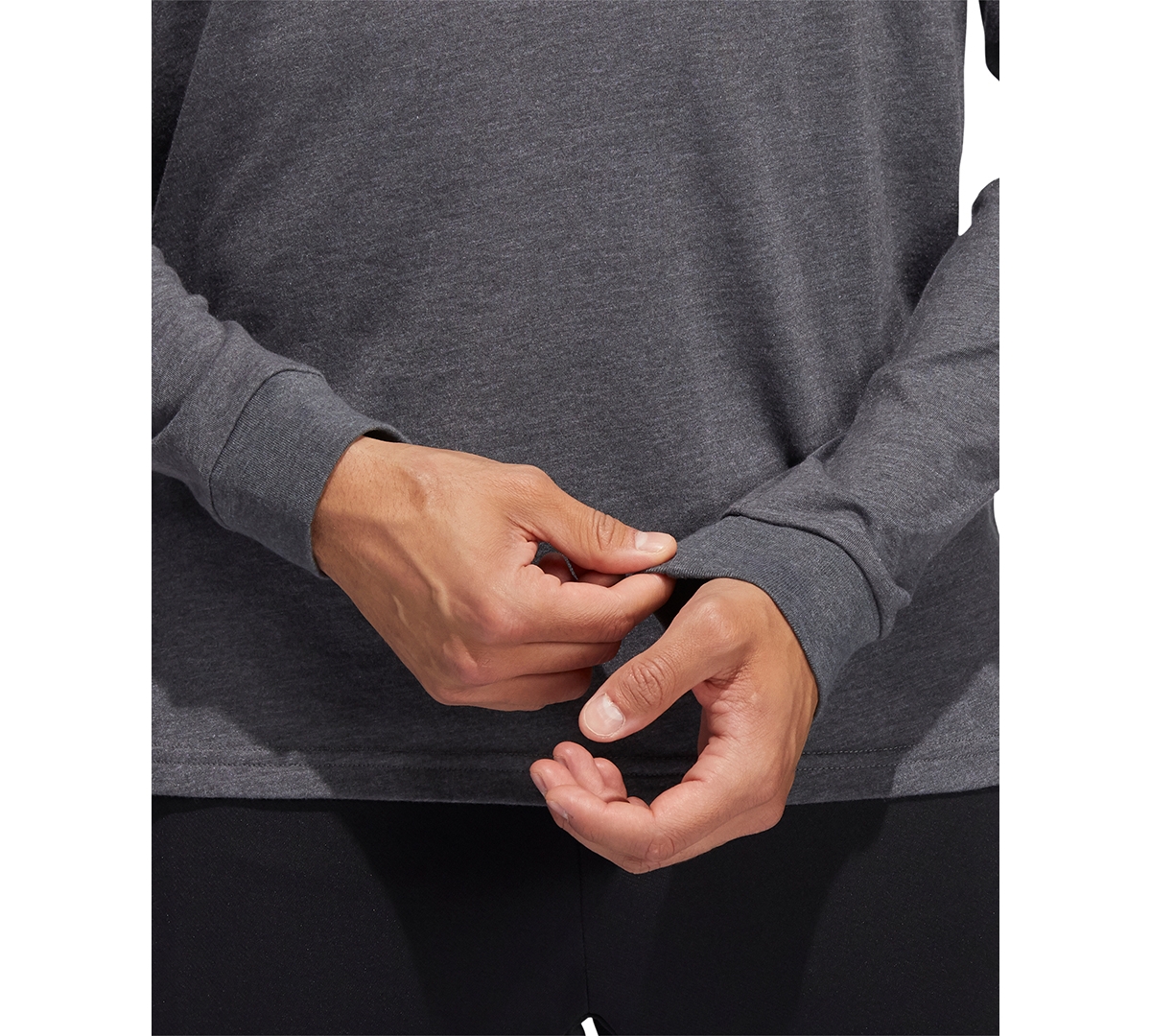 adidas Men's Logo Long-Sleeve T-Shirt