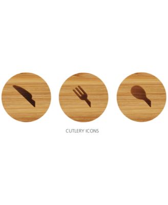 DrawerStore™ Bamboo Cutlery, Utensil & Gadget Organizer