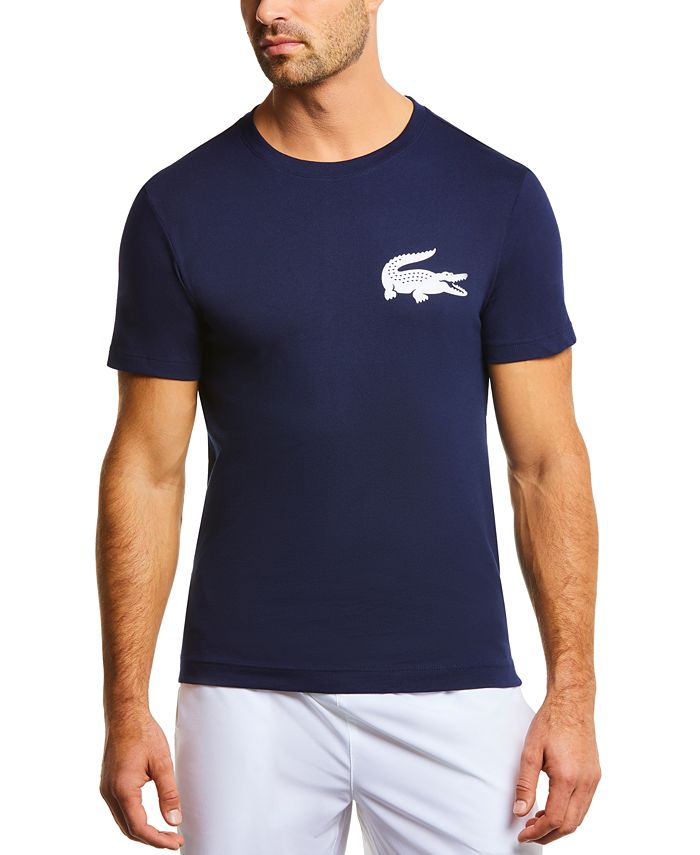 Lacoste Men’s SPORT Novak Djokovic Off-Court Performance T-Shirt - Macy's