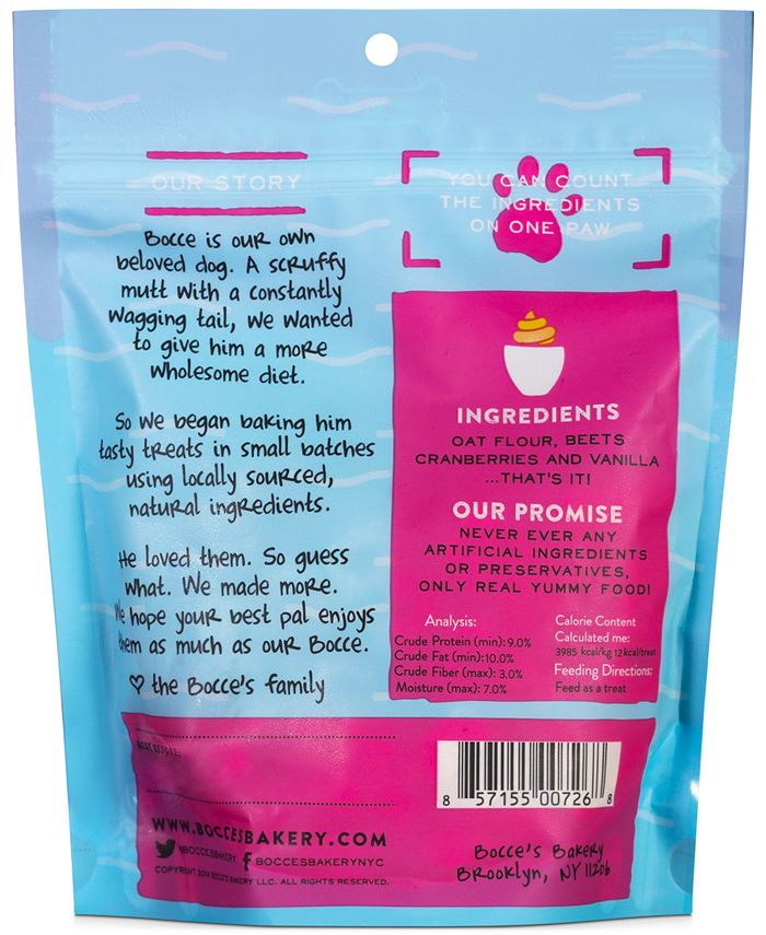 Bocce's Bakery Bocce's Baker Unicorn Shake Dog Treats Macy's
