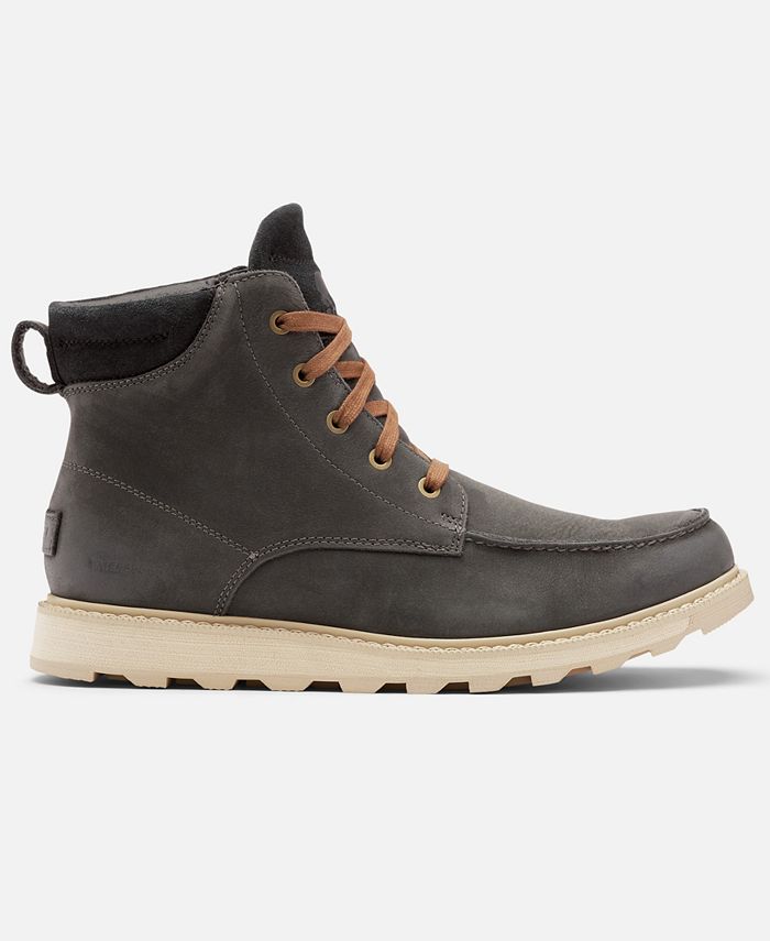 men's sorel madson 2 moc toe waterproof boots