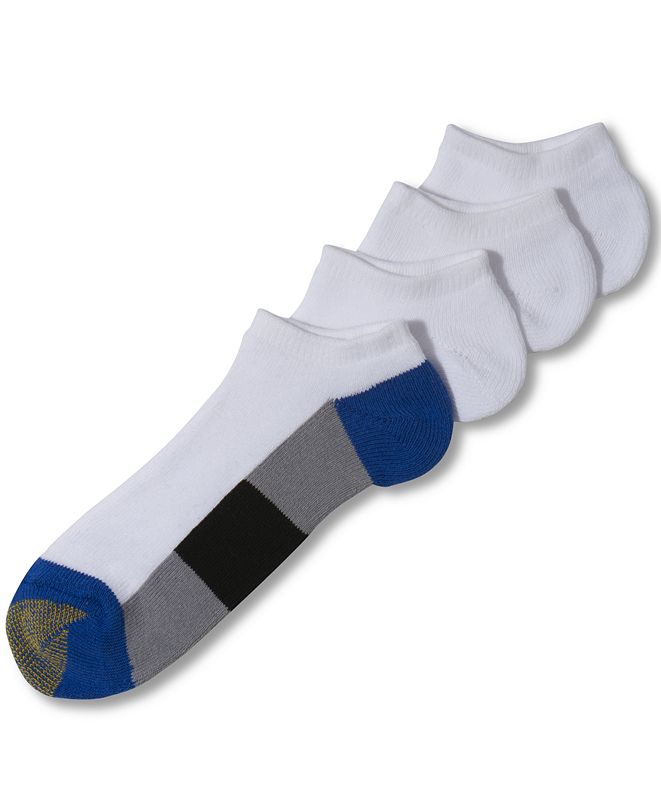 Gold Toe Men's Socks, Athletic Cushion Liner 4 Pack, Created for Macy’s
