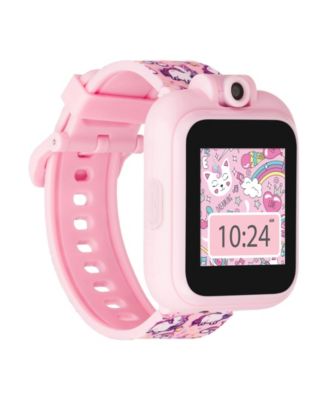 Kid s Playzoom 2 Pink Unicorn Print Tpu Strap Smart Watch 41mm Macy s