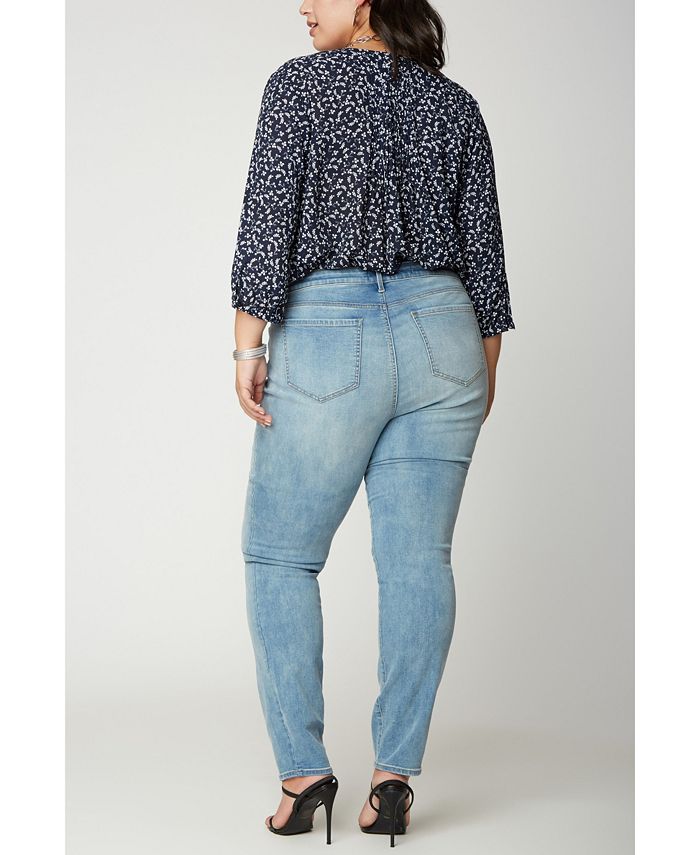 NYDJ Women's Plus Size Alina Skinny Jeans - Lift Tuck Technology, 31" Inseam, Slimming Fit