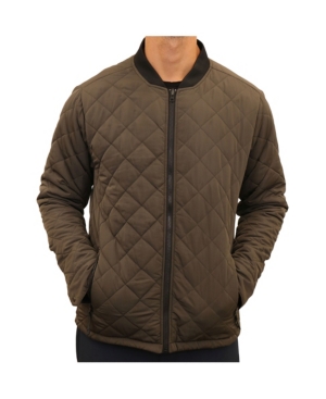 Mountain and Isles Men's Reversible Quilted Bomber Jacket