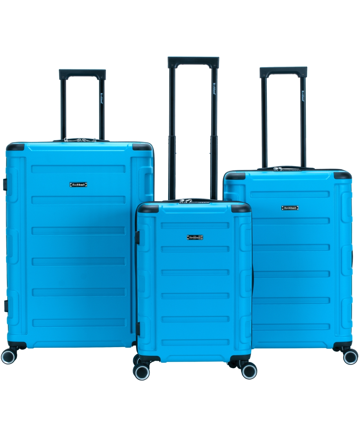 Boston 3pc Hardside Luggage Set - Navy