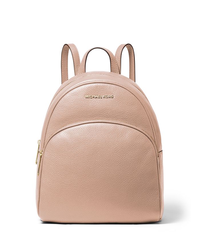 Michael Kors Abbey Medium Leather Backpack & Reviews - Handbags &  Accessories - Macy's