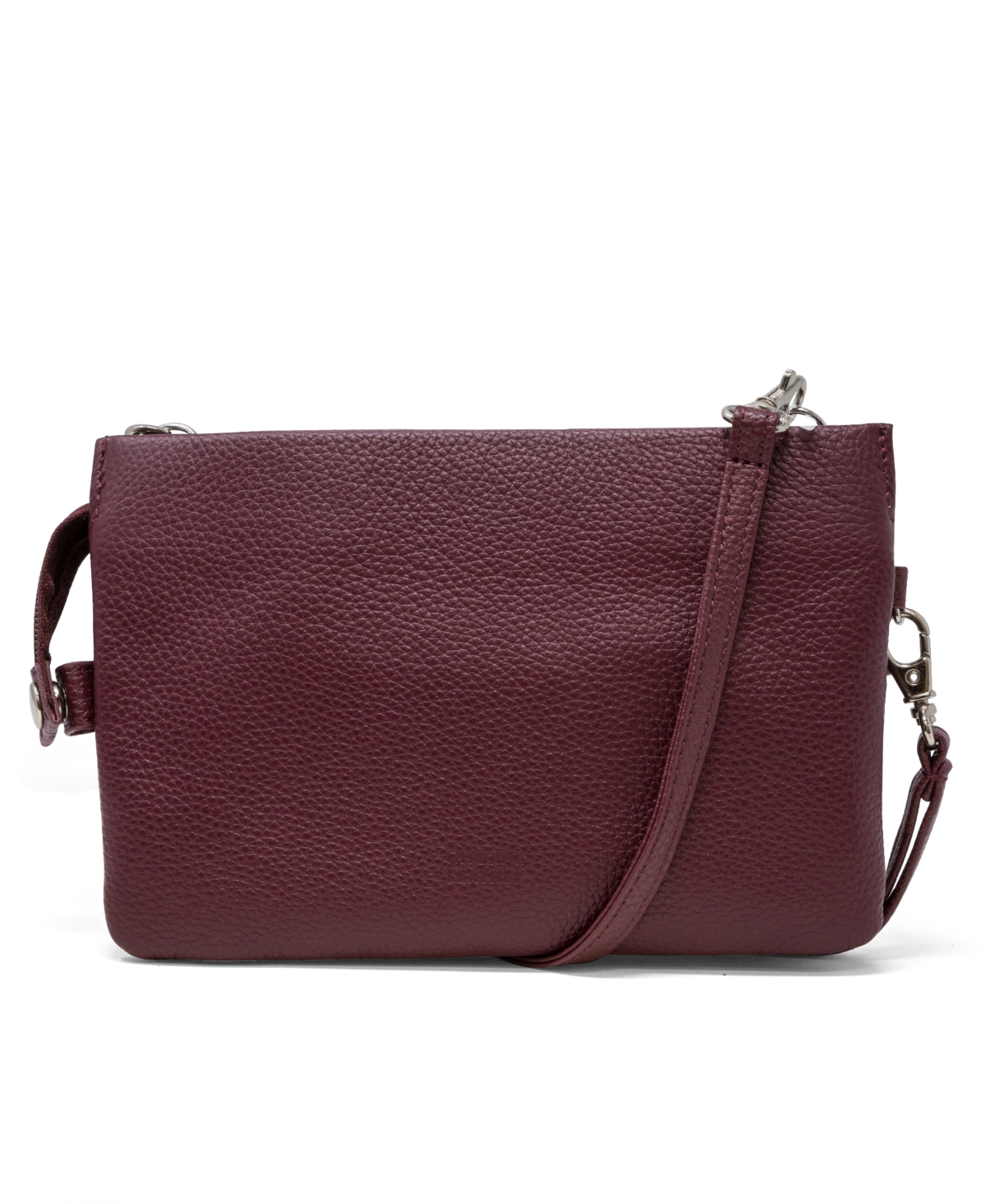 Giani Bernini Softy Leather Crossbody Wallet Created for Macy s Wine Gold Smart Closet