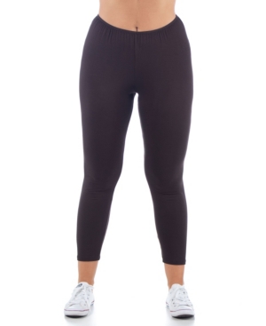 Women's Plus Size Comfortable Ankle Length Stretch Leggings