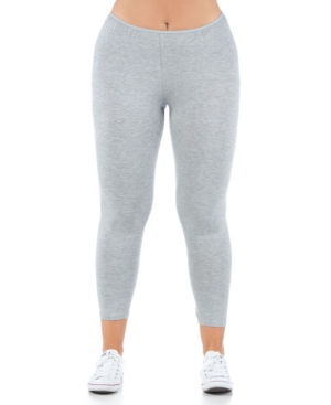 Women's Plus Size Comfortable Ankle Length Stretch Leggings